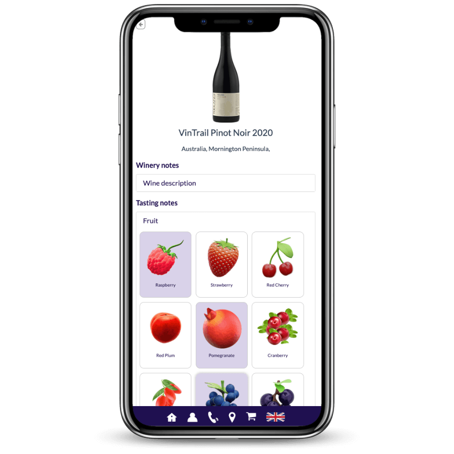 Winery Tasting App