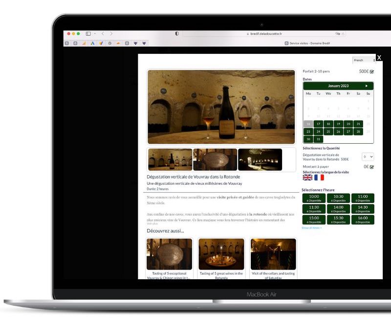 Winery Booking System