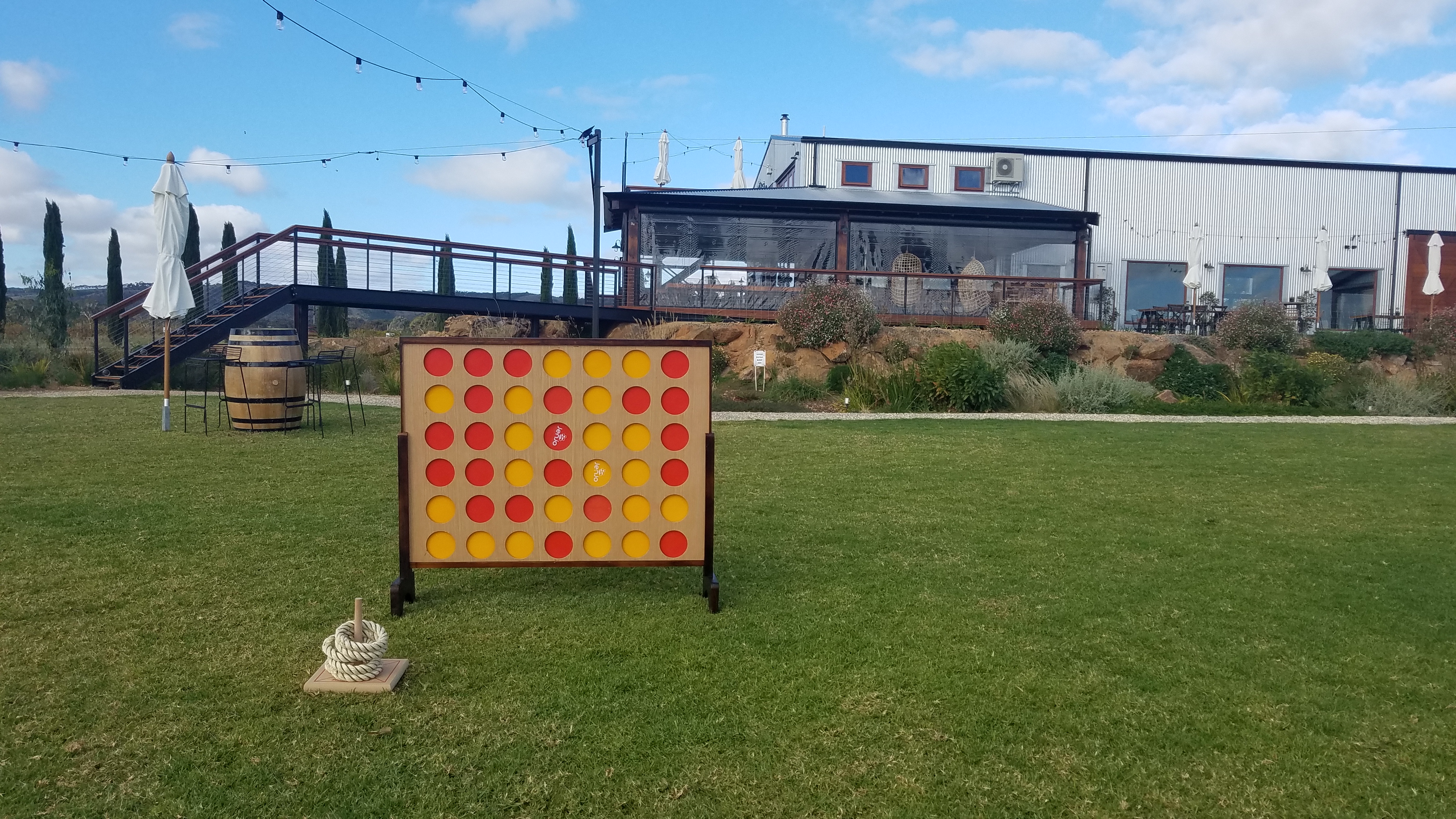 Outdoor Areas with Games