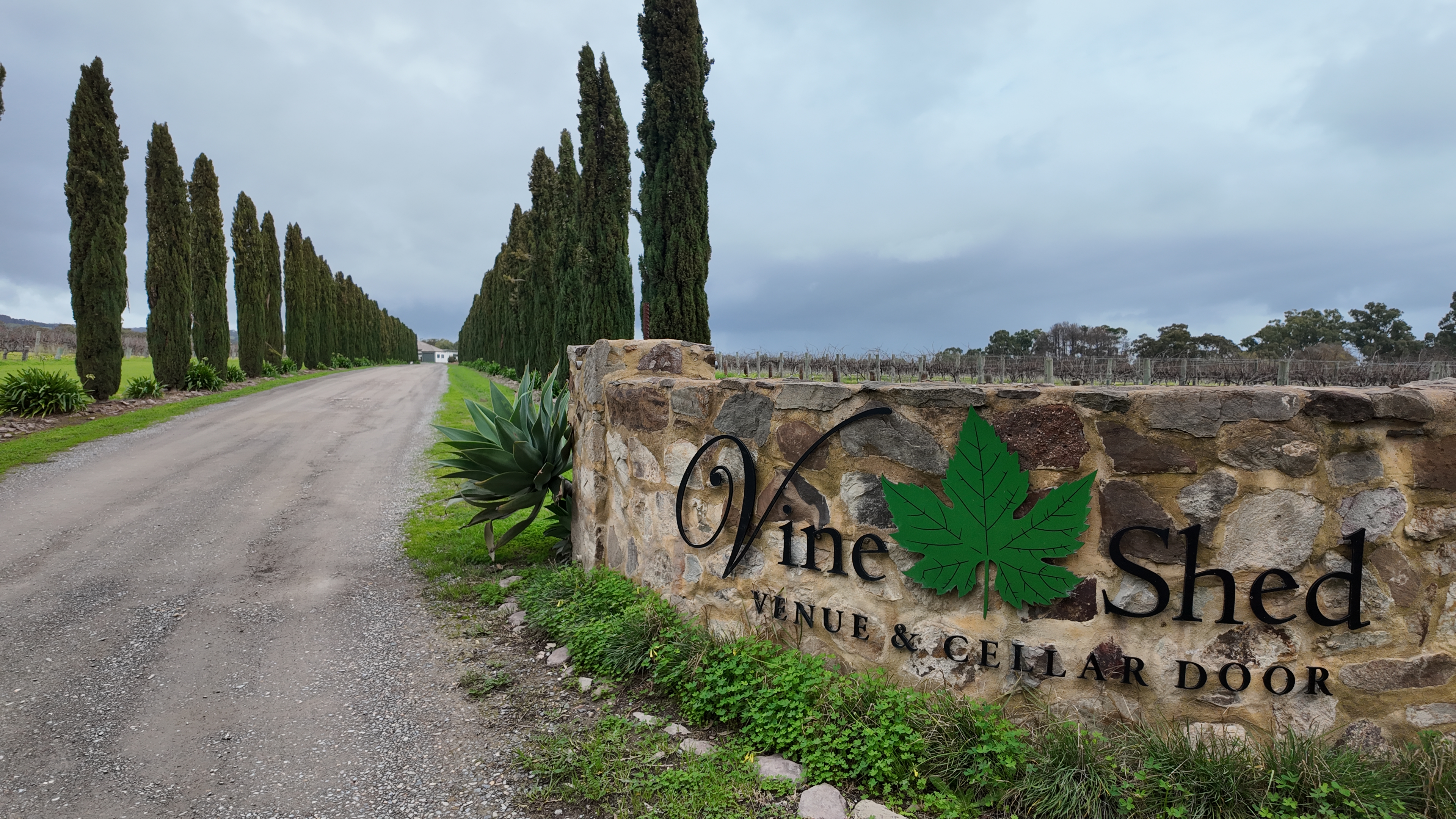 We welcome you to the Vine Shed